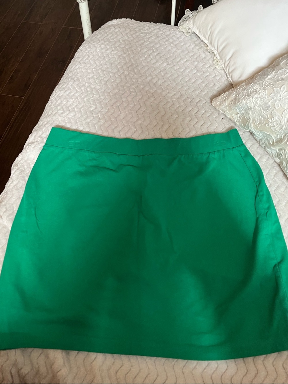 Green Women's Mini Skirt